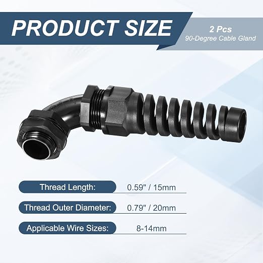 MECCANIXITY 2Pcs M20 Cable Gland - Image 2