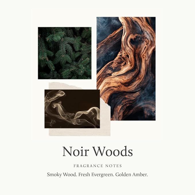 Thymes Noir Woods Scented Candles - Image 3