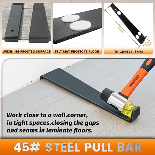 Laminate Flooring Tools, Universal 4 in 1 Floor Installation Kit | Tapping - Image 3