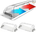 Air Vent Deflectors, Adjustable Magnetic, 9-15 Inches, 2 Pack by SKSFLYbrand
