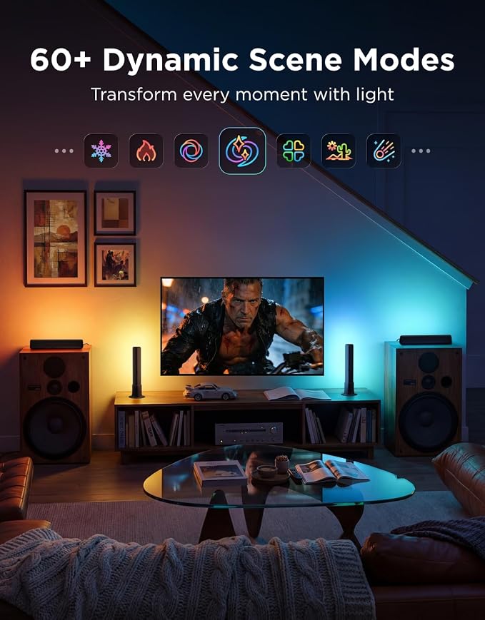 Govee Smart Light Bar, RGBICWW TV Lights - Image 8