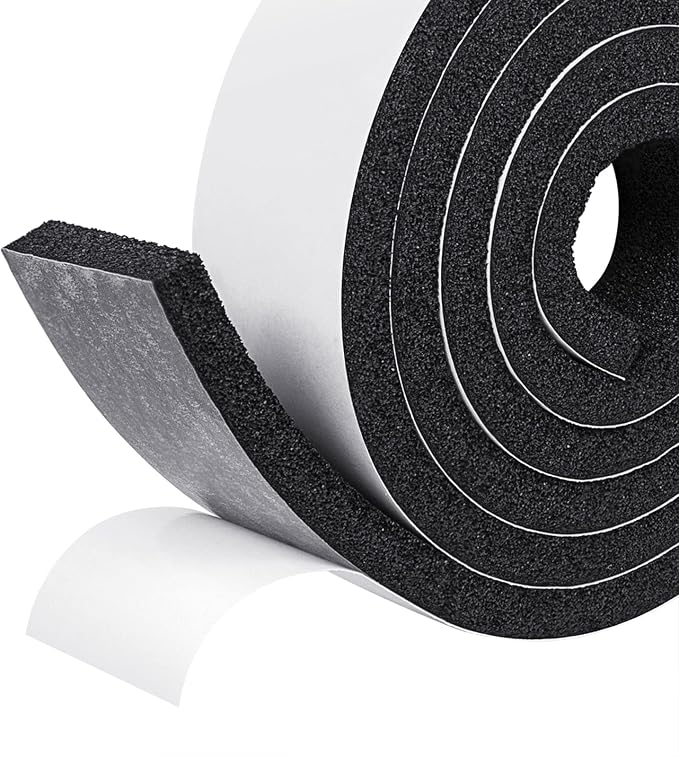 fowong Wide Foam Weather Stripping Tape, Windows and Ac Units, Helps by fowong