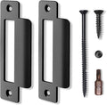 Oversized Strike Plate for Shifting Doors or Mortise Locks, 2 Pack | Taller by MOSECYOU