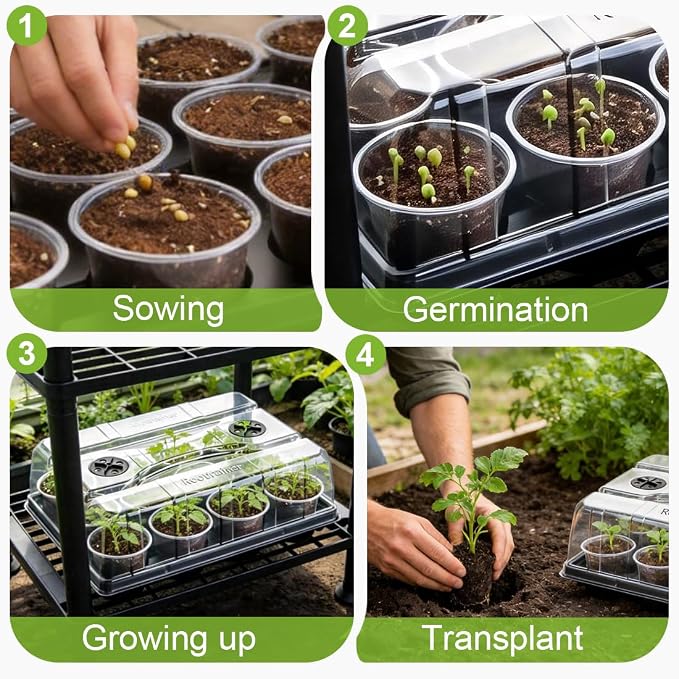 RooTrimmer 5 Pack 12 Cell Nursery Pot Trays - Image 6