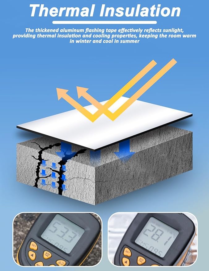 Asphalt Roof Shingles Patch Repair Sealant Tape - Image 2