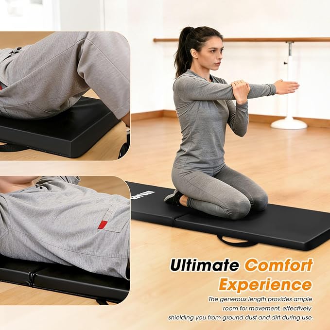 DNA Motoring Foldable Soft Kneeling Pad Mat Extra Thick Foam Knee Pad Mat Water - Image 5