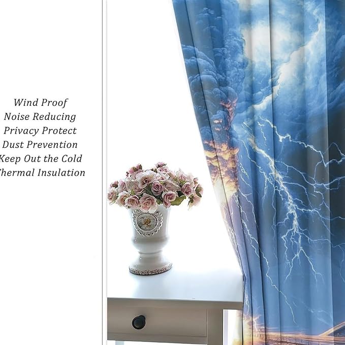 Tornado Lightning Blackout Curtains - Image 5