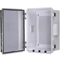ABS Electrical Junction Box, Ventilated Design, Cable Grommets, IP65 Waterproof by ANIMACYN