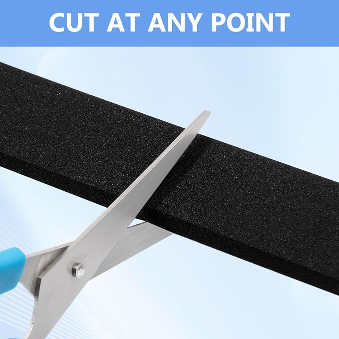Weather Stripping Door Seal Strip, Strong Adhesive, Lightproof, Soundproof - Image 4