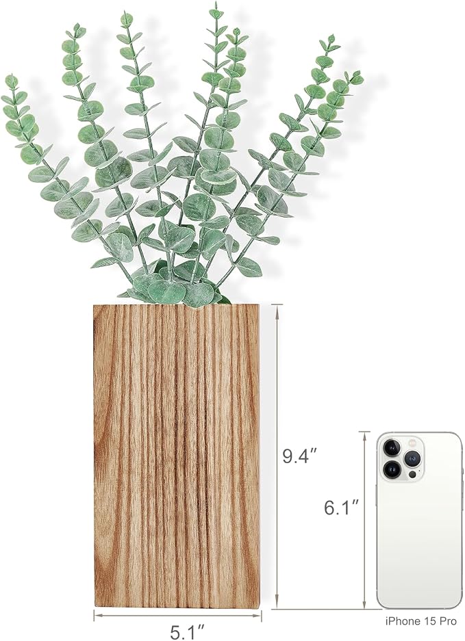 Dahey 2 Pack Wall Planter Vase - Image 4
