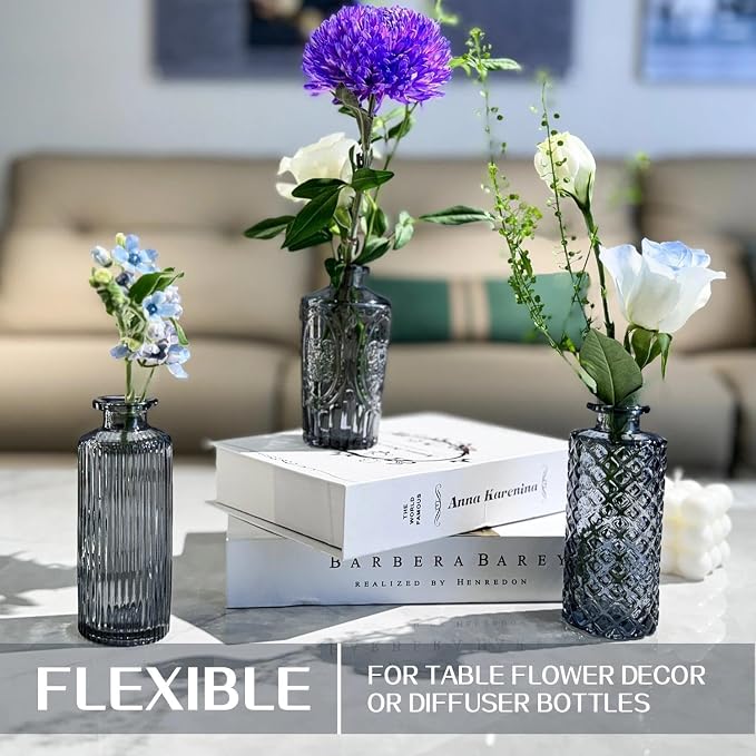 Mini Bud Vases As Wedding Centerpieces - Image 7