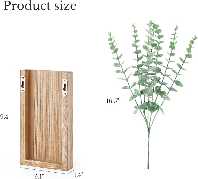 Dahey 2 Pack Wall Planter Vase - Image 3