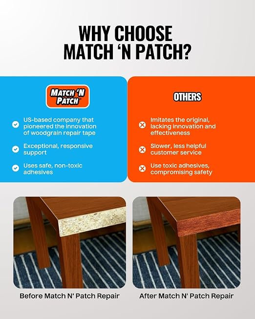 MATCH 'N PATCH Wood Grain Repair Tape - Image 6