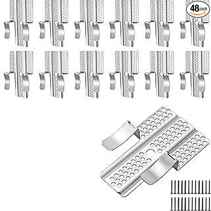 20 Pack Drywall Repair Clips 1/2 Inch by Unknown