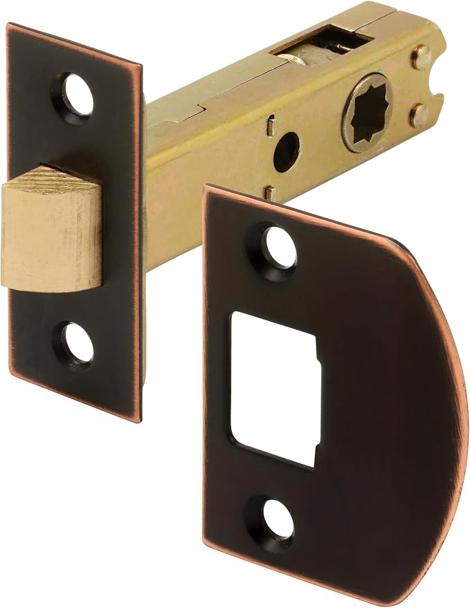Prime-Line E 2772 Passage Door Latch, 9/32 In. and 1/4 In. Square Drive by Prime-Line