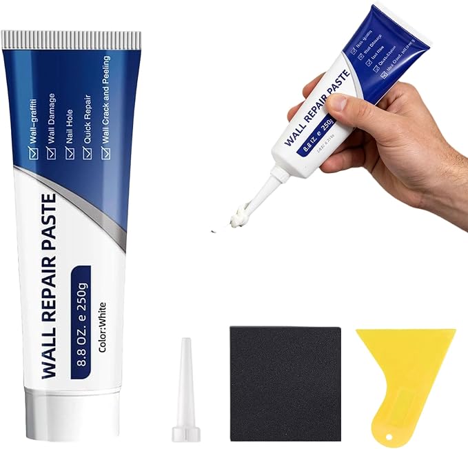 Drywall Repair Kit with Scraper, 2026 New Wall Mending Agent by Yeeoak
