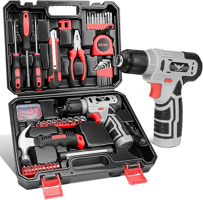 JENABOM Tool Set, 146-Piece Home Tool Kit by JENABOM