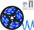echosari Blue Led Strip Lights Waterproof Battery Operated by echosari