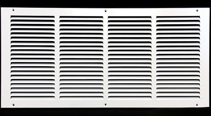24"w X 12"h Steel Return Air Grilles by HVACPremium
