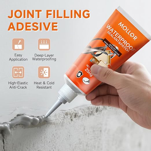 Concrete Crack Filler, Heavy-Duty Cement Crack Filler, Self Leveling Concrete - Image 2