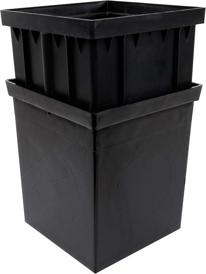 NDS 1216 Catch Basin Riser for 12 Inch Square Catch Basin Drain and 12 Inch - Image 3