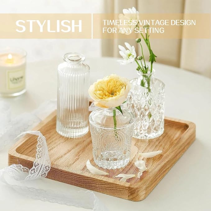 Mini Bud Vases Centerpieces for Tables, Small Flower Vases Suitable for - Image 7