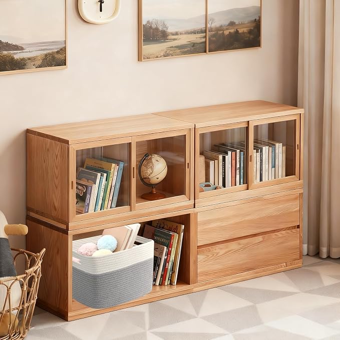 3 Pack Woven Baskets, Storage Baskets - Image 7