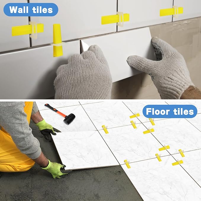 DGSL Tile Leveling System with Rubber Mallet and Tile Plier - Image 6