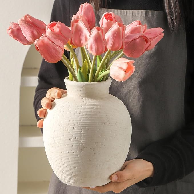 Vanselia Ceramic Flower Vase Home Decor - Image 3