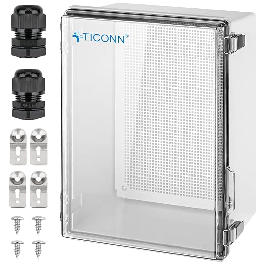 TICONN Outdoor Electrical Box Waterproof, ABS IP67 Junction Box Enclosure | by TICONN