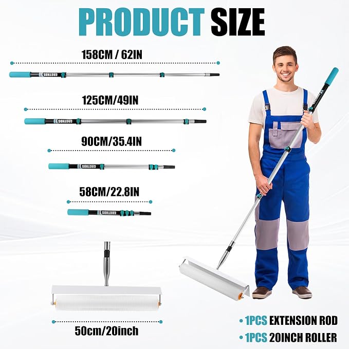Self Leveling Cement Tool Kit, Epoxy Floor Kit Tools - Image 3