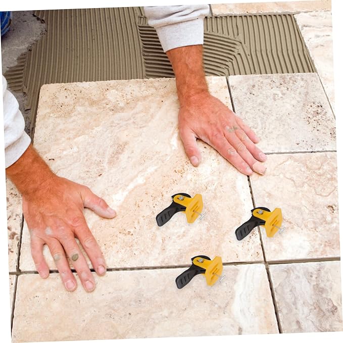50pcs Tile Removal Tool Floor Leveling Compound Ceramic Tile Leveling System Kit - Image 8