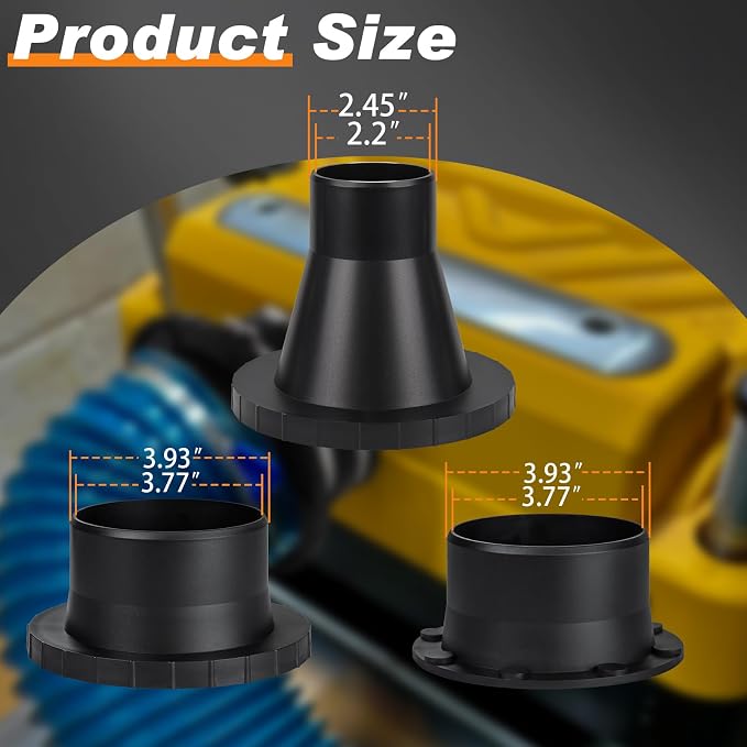 4 inch Magnetic Dust Collection Fittings - Image 2