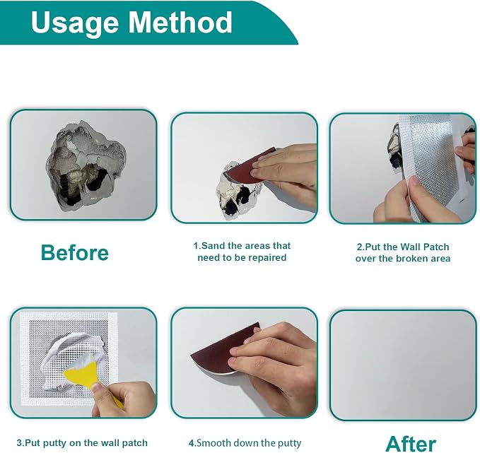 WYIRONG 10 Pack Drywall Repair Kit - Image 5