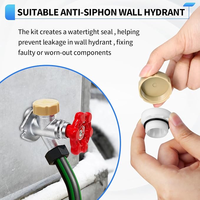 Outdoor Faucet Repair Kit, ASSE 1019-A Vacuum Breaker Outside Faucet Repair Kit - Image 6