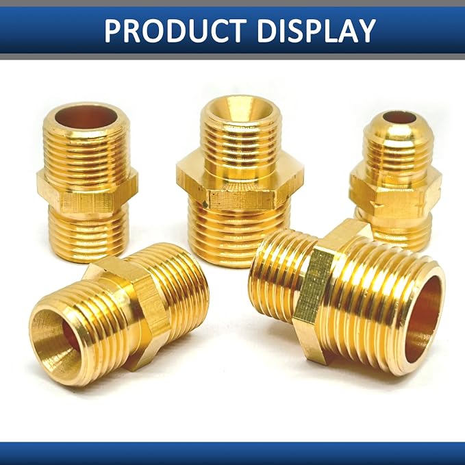 1 Pcs M16 x 1.5mm Male to G1/2in Male Adapter, Welding Hose Coupler Adapte - Image 4