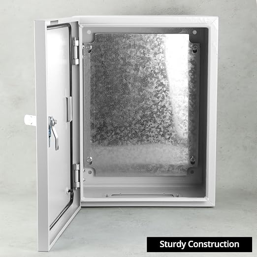 QWORK Steel Enclosure, Waterproof - Image 3