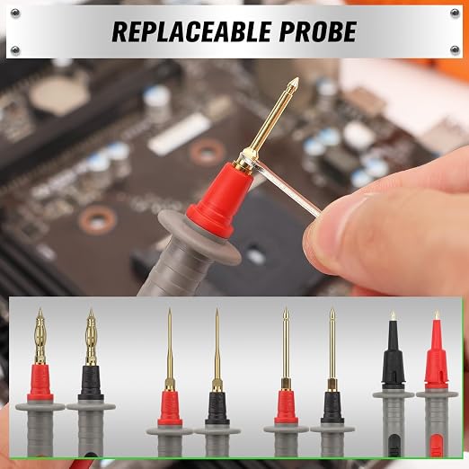 SWANLAKE 27-Piece Multimeter Test Leads Set, CAT.III 1000V / CAT.IV 600V - Image 7