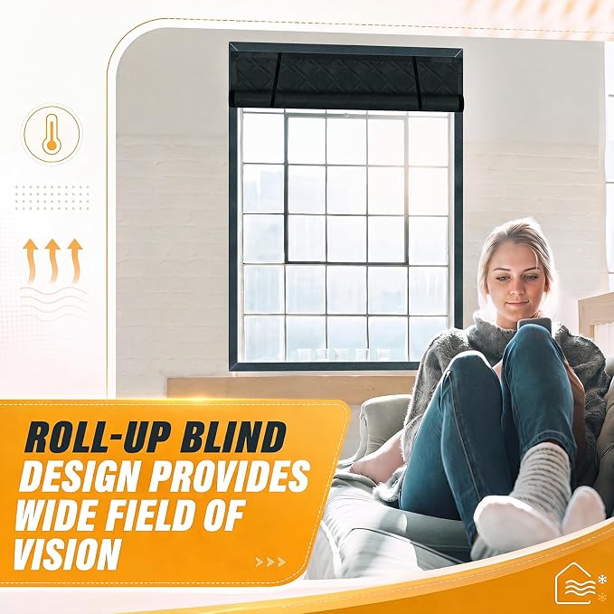 Beeveer Visible Thermal Window Attic Insulation Kit, Oxford Cotton | - Image 3