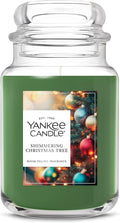 Yankee Candle Shimmering Christmas Tree, Christmas Scented Candle, 22oz Large by Unknown