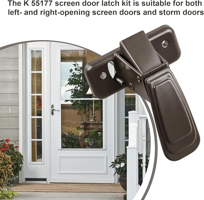 K 55177 Storm and Screen Door Inside Latch Replacement - Image 6