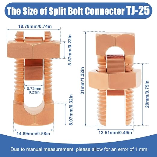 36 PCS Split Bolt Connectors TJ-25 - Image 2