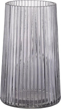 Black Glass Vase for Flower, Flower Vase for Bouquet, Modern Glass Vases by MARTAGE