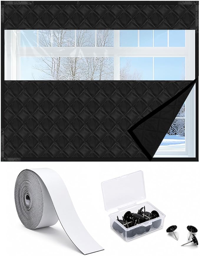Beeveer Visible Thermal Window Attic Insulation Kit, Oxford Cotton | by Beeveer