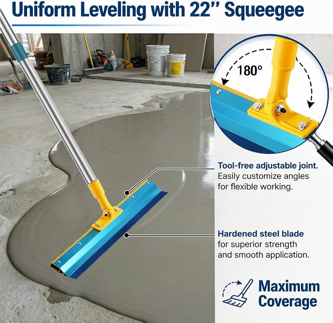 Complete Self-Leveling Concrete Tool Kit - Image 2