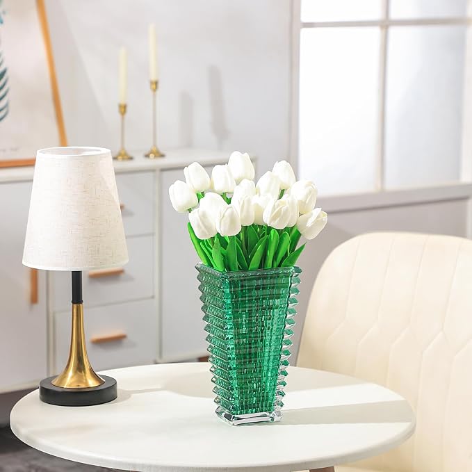 MCMCNCUIU Crystal Vase, Large Crystal Vases - Image 2
