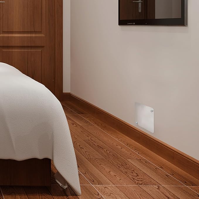 Select 10 Pack Blank Cover 4" Square Plaster Ring Mud Ring, Wall Plate Cover - Image 6