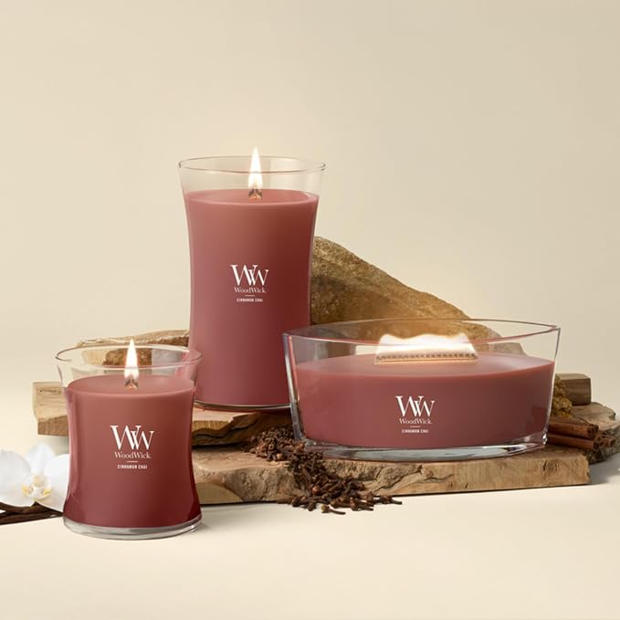 WoodWick Cinnamon Chai Holiday Candle Gifts - Image 9