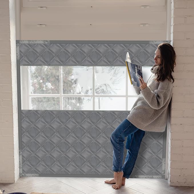 Beeveer Visible Thermal Window Attic Insulation Kit, Oxford Cotton | - Image 3