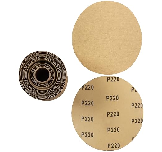 100 PCS PSA Sanding Discs 6 Inch 220 Grit Sticky-Back Sandpaper | Adhesive - Image 2
